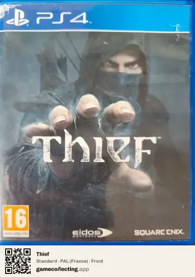 Thief PlayStation 4, France box front