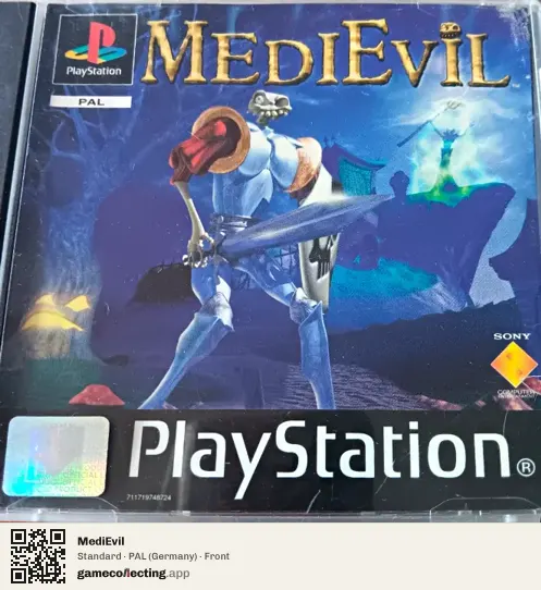 MediEvil PlayStation, Germany box front