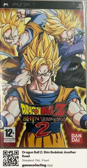 Dragon Ball Z: Shin Budokai: Another Road PlayStation Portable, PAL box front
