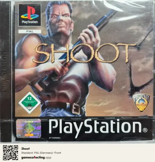 Shoot PlayStation, Germany box front