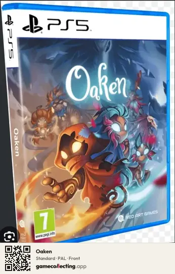 Oaken PlayStation 5, PAL box front