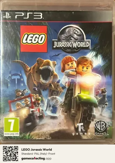 LEGO Jurassic World PlayStation 3, Italy box front