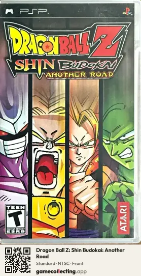 Dragon Ball Z: Shin Budokai: Another Road PlayStation Portable, NTSC box front