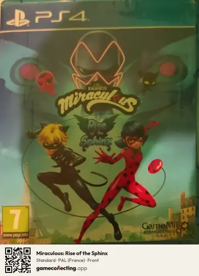 Miraculous: Rise of the Sphinx PlayStation 4, France box front