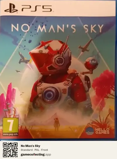 No Man's Sky PlayStation 5, PAL box front