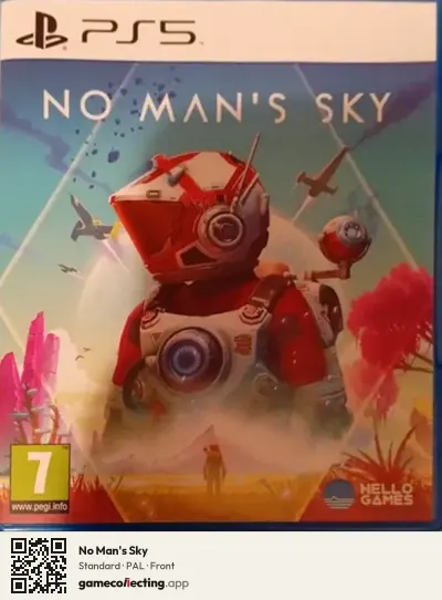 No Man's Sky PlayStation 5, PAL box front