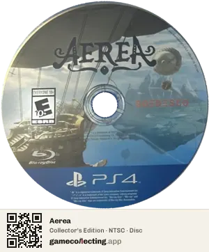 Aerea PlayStation 4, NTSC disc