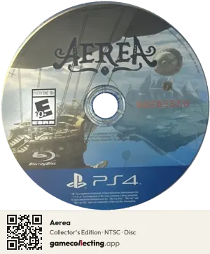 Aerea PlayStation 4, NTSC disc