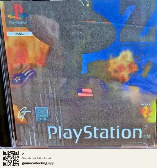 Z PlayStation, PAL box front