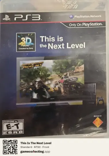 This Is The Next Level PlayStation 3, NTSC box front