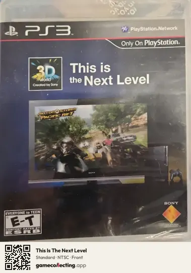 This Is The Next Level PlayStation 3, NTSC box front