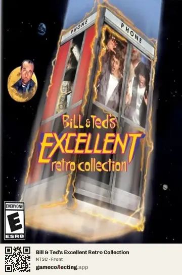 Bill & Ted's Excellent Retro Collection PlayStation 4, NTSC box front