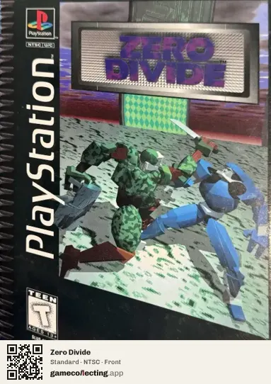 Zero Divide PlayStation, NTSC box front