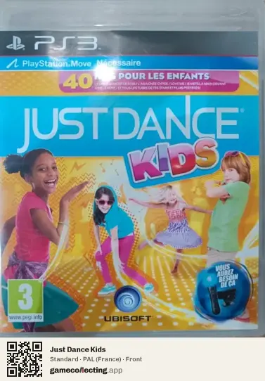 Just Dance Kids PlayStation 3, France box front