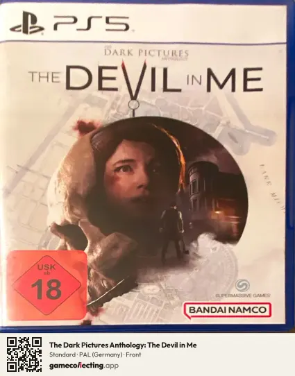 The Dark Pictures Anthology: The Devil in Me PlayStation 5, Germany box front