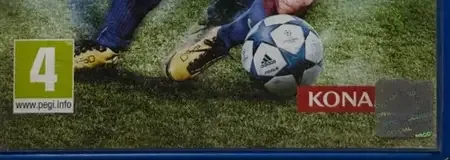 Pro Evolution Soccer 2011, the PEGI square on its front