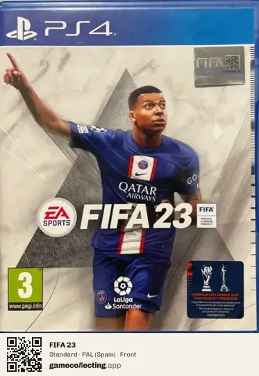 FIFA 23 PlayStation 4, Spain box front