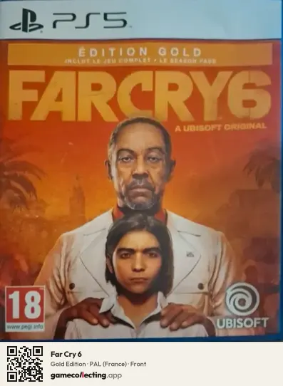 Far Cry 6 PlayStation 5, France box front