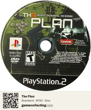 The Plan PlayStation 2, NTSC disc
