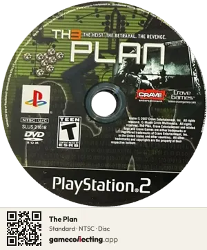 The Plan PlayStation 2, NTSC disc