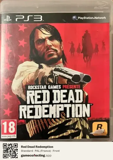 Red Dead Redemption PlayStation 3, France box front