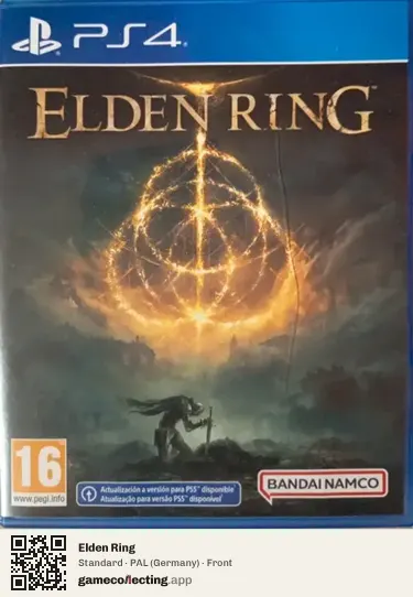 Elden Ring PlayStation 4, Germany box front