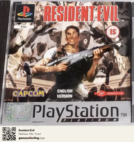 Resident Evil PlayStation, PAL box front