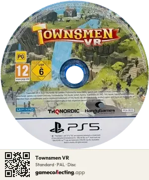 Townsmen VR PlayStation 5, PAL disc
