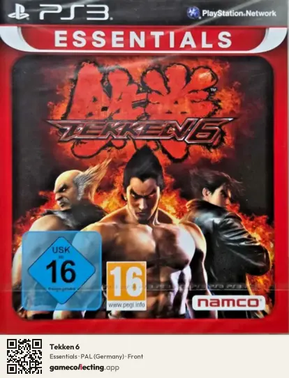 Tekken 6 PlayStation 3, Germany box front