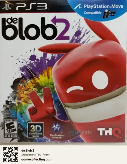 de Blob 2 PlayStation 3, NTSC box front