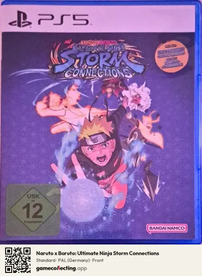 Naruto x Boruto: Ultimate Ninja Storm Connections PlayStation 5, Germany box front
