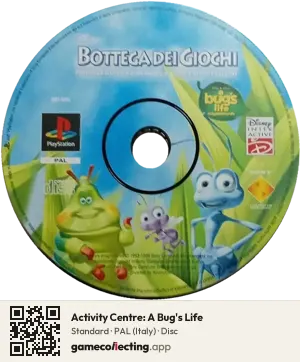 Activity Centre: A Bug's Life PlayStation, PAL disc