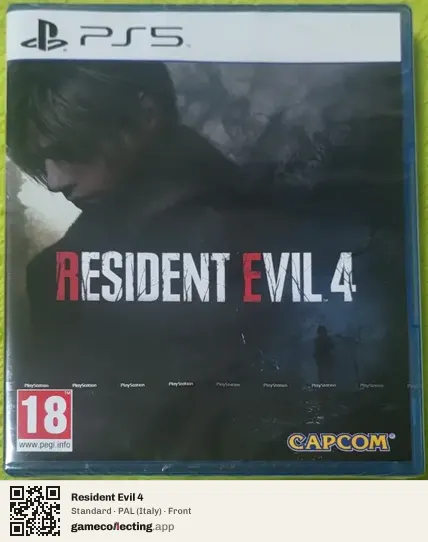 Resident Evil 4 PlayStation 5, Italy box front
