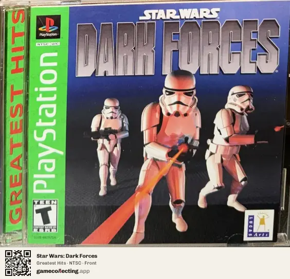 Star Wars: Dark Forces PlayStation, NTSC box front