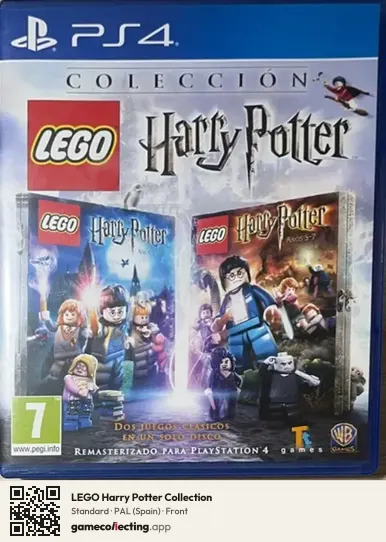 LEGO Harry Potter Collection PlayStation 4, Spain box front