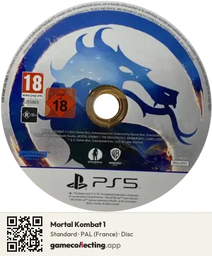 Mortal Kombat 1 PlayStation 5, PAL disc