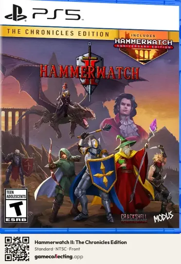 Hammerwatch II: The Chronicles Edition PlayStation 5, NTSC box front