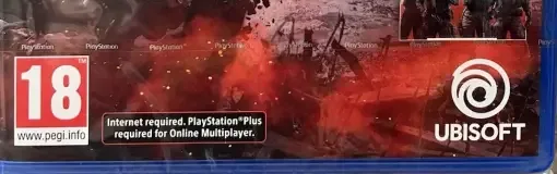 Tom Clancy's Rainbow Six Siege, the PEGI square on its front