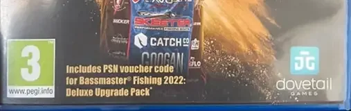 Bassmaster Fishing 2022, the USK square on its front