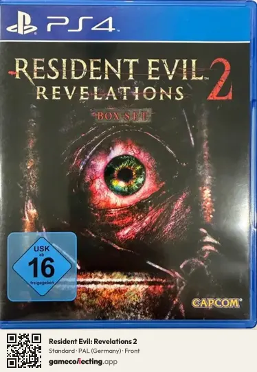 Resident Evil: Revelations 2 PlayStation 4, Germany box front