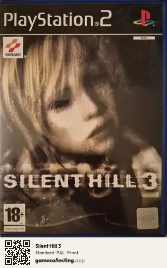 Silent Hill 3 PlayStation 2, PAL box front