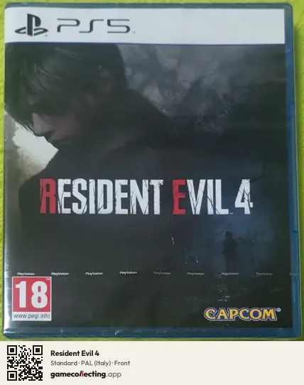 Resident Evil 4 PlayStation 5, Italy box front