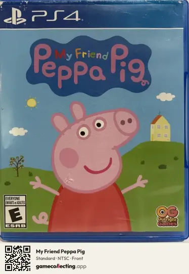 My Friend Peppa Pig PlayStation 4, NTSC box front