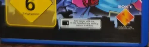 Sly Cooper Collection, the USK square on its front