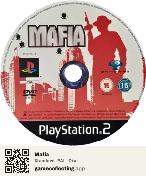 Mafia PlayStation 2, PAL disc