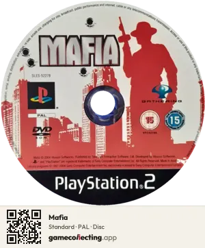 Mafia PlayStation 2, PAL disc