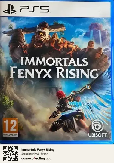 Immortals Fenyx Rising PlayStation 5, PAL box front