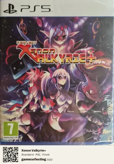 Xenon Valkyrie+ PlayStation 5, PAL box front