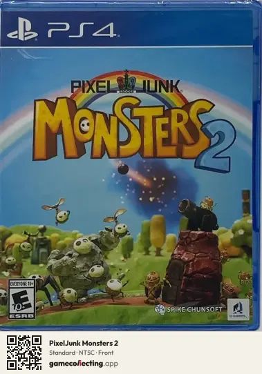PixelJunk Monsters 2 PlayStation 4, NTSC box front