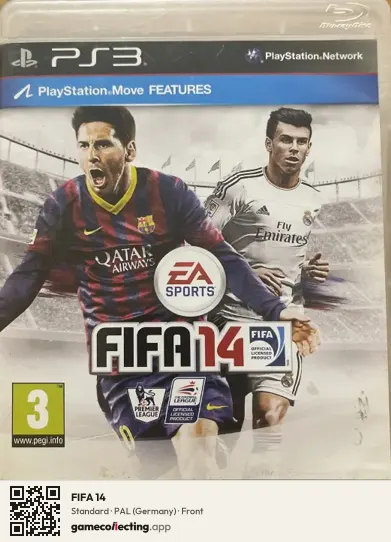 FIFA 14 PlayStation 3, Germany box front